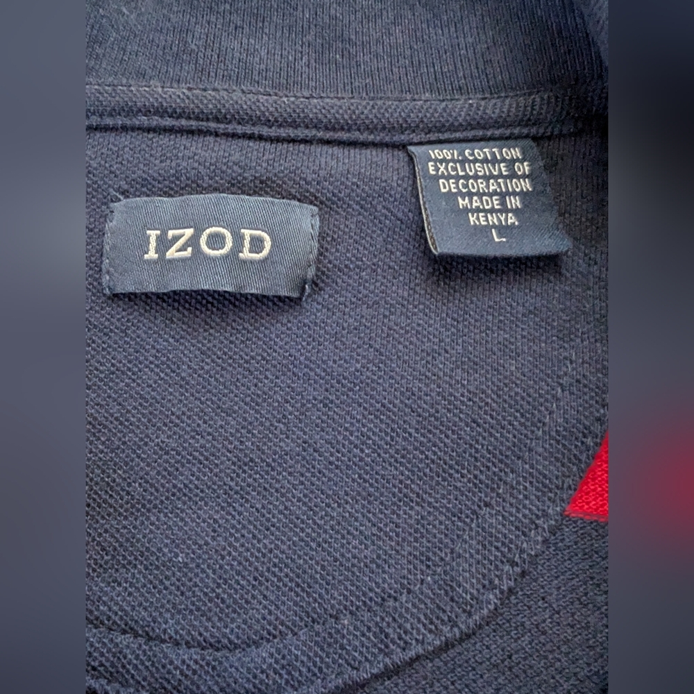 Men's IZOD Casual Shirt L - Picture 5 of 5